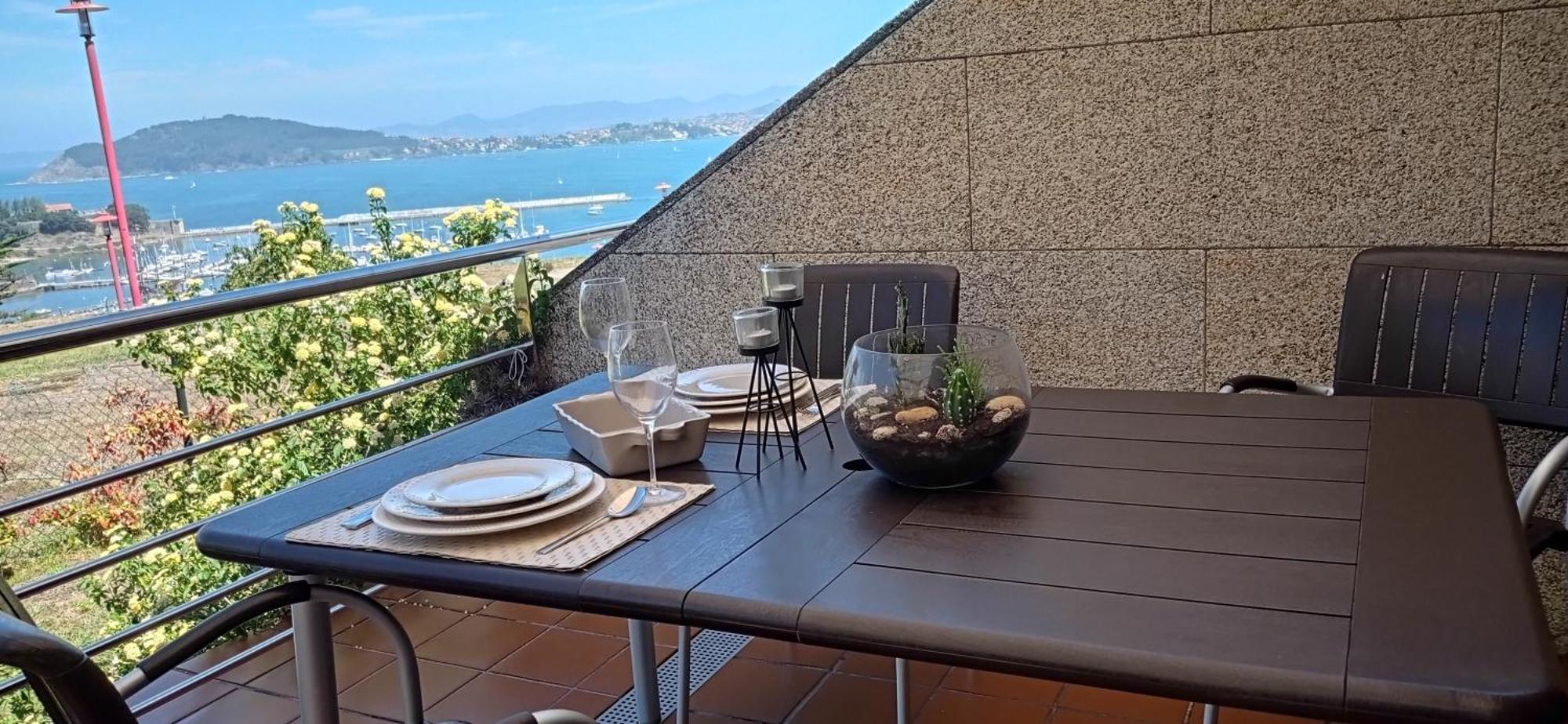 Impresionantes Vistas En Baiona Lejlighed Eksteriør billede
